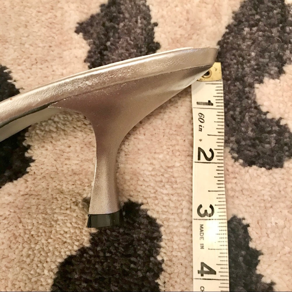 🆕 NWOT 🆕 Size 9 Silver Heels “Diamond” Heart - Picture 5 of 7